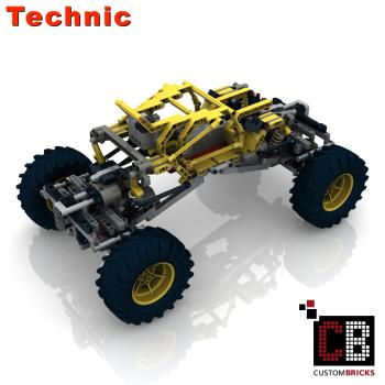 Custom RC Rock Crawler 4x4