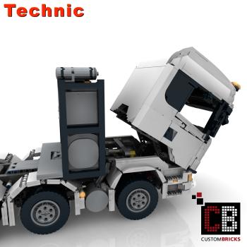 Custom RC white truck 10x4 6 SLT Truck