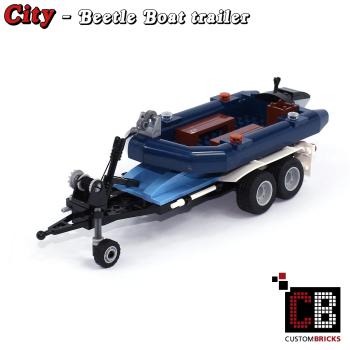 Schlauchboot mit Anhänger 10252 aus LEGO® Steinen