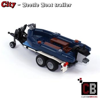 Schlauchboot mit Anhänger 10252 aus LEGO® Steinen