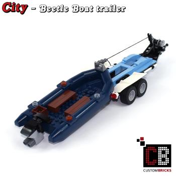 Schlauchboot mit Anhänger 10252 aus LEGO® Steinen