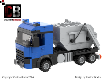 Custom THW Model - Truck tipper with trough