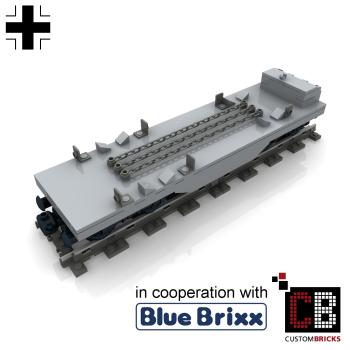 BB - CustomBricks WW2 LKW-Transporter from plug-in blocks