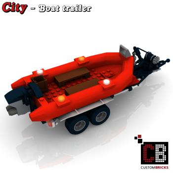 Custom T1-Bus Bootsanhänger - groß