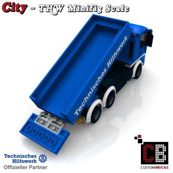 Custom THW Modell - Lastkraftwagen Kipper