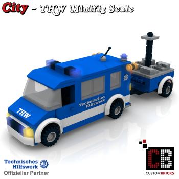 Custom THW Model - MTW transporter with field kitchen