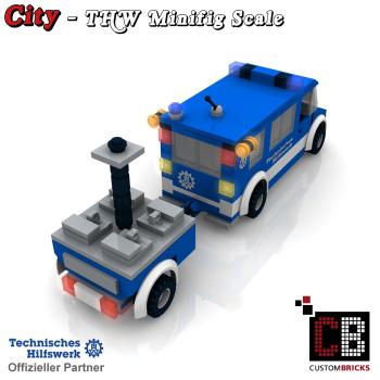 Custom THW Model - MTW transporter with field kitchen