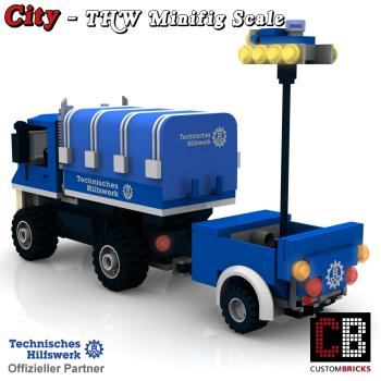 Custom THW Modell - U5023 mit Lichtmast