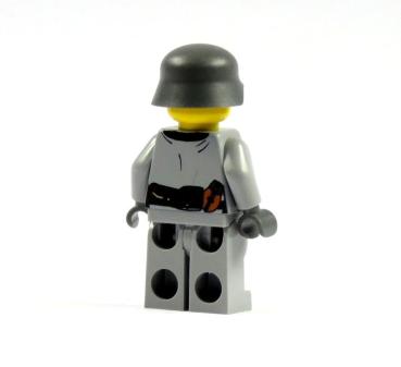 WW2 Soldier 2.0 Printed LEGO® and BrickArms parts gray R1 / R3 / F4