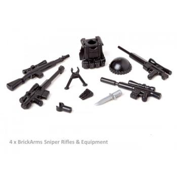 BrickArms sniper set 10 weapons and accessories for LEGO ® figures