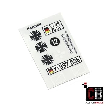 Custom Sticker Bundeswehr Fennek