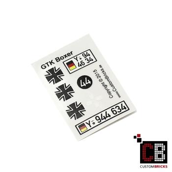 Custom Decals Bundeswehr GTK Boxer