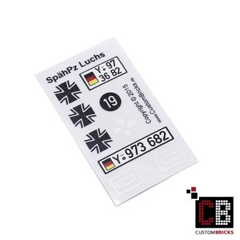Custom Sticker Bundeswehr SPz Luchs