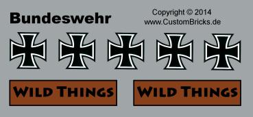 Custom Sticker Bundeswehr
