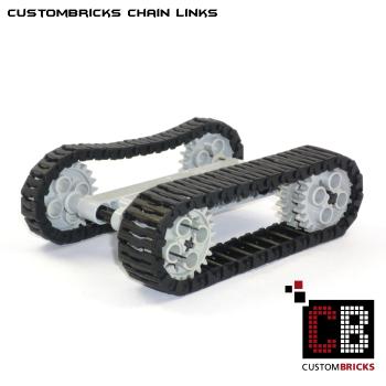CustomBricks Kettenglieder - 50x Double Wide