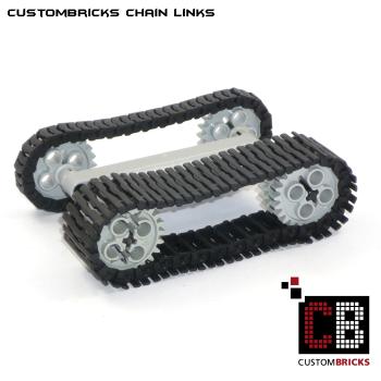 CustomBricks Kettenglieder - 50x Triple Wide