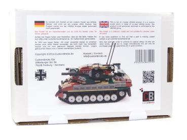 CUSTOM Bundeswehr MBT Gepard 1A2 Flakpanzer made of LEGO® bricks