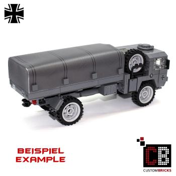 Custom WW2 tarpaulin grey without emblem GR
