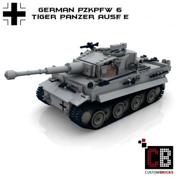 Custom WW2 Tank PzKpfw VI Ausf. E Tiger