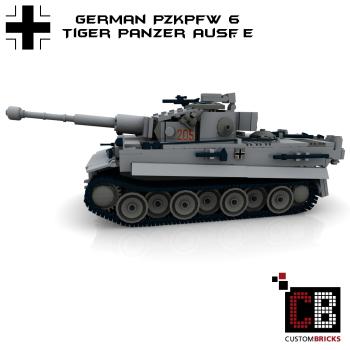 Custom WW2 Panzer PzKpfw VI Ausf. E Tiger