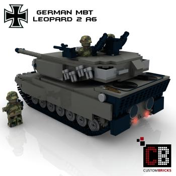 Custom Bundeswehr Tank Leopard 2A6 - gray