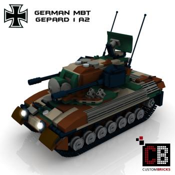 Custom Bundeswehr Tank Gepard 1A2 - camo