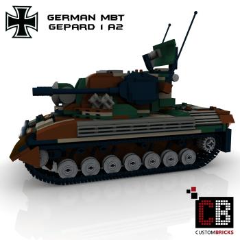 Custom Bundeswehr Tank Gepard 1A2 - camo