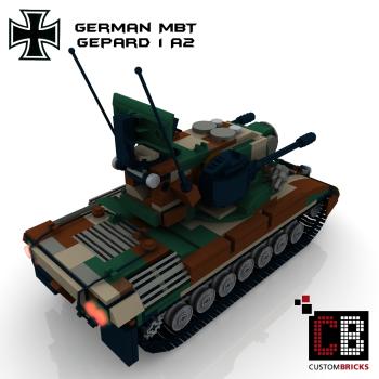 Custom Bundeswehr Tank Gepard 1A2 - camo