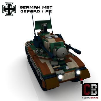 Custom Bundeswehr Tank Gepard 1A2 - camo