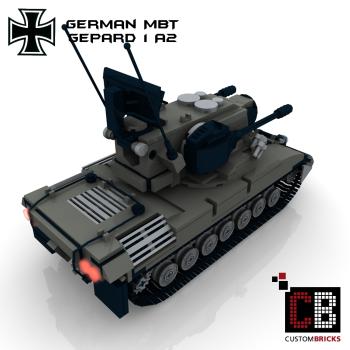 Custom Bundeswehr Tank Gepard 1A2 - gray