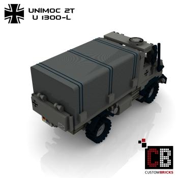 Custom Bundeswehr 2t Unimoc U 1300-L - grau