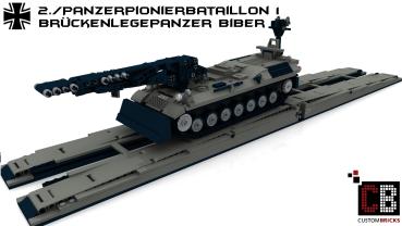 Custom Bundeswehr bridge laying tank Biber - gray