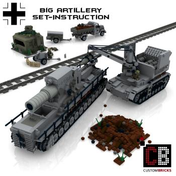 Custom WW2 German Artillery Set