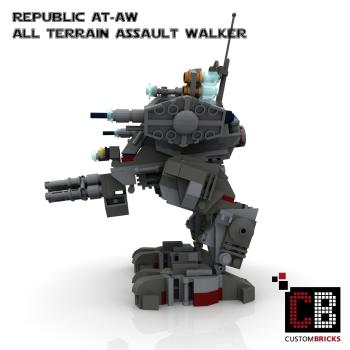 Custom AT-AW - All Terrain Assault Walker for Star Wars