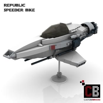 Custom Speeder Bike for Star Wars