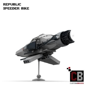 Custom Speeder Bike for Star Wars