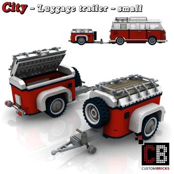 Custom T1 Luggage Trailer - Small Edition