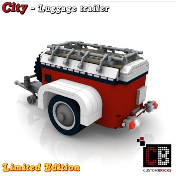 Luggage trailer T1 LIMITED EDITION 10220 made of LEGO® bricks