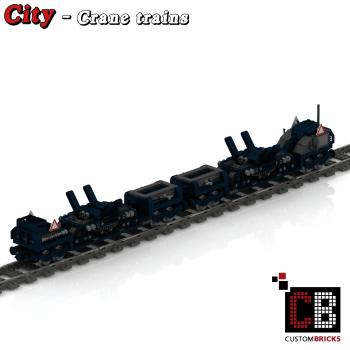 Custom Zug, Kran und Waggon Bauanleitung