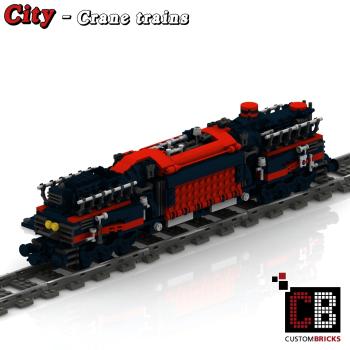 Custom Zug, Kran und Waggon Bauanleitung