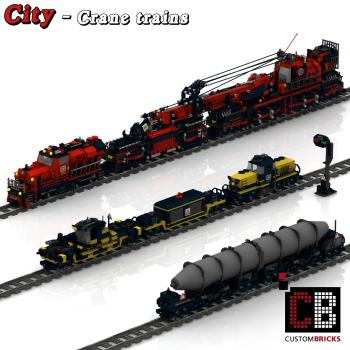 Custom Train, Cran und Waggon Instructions