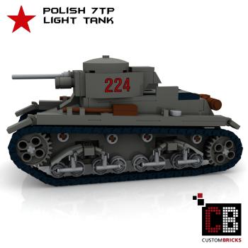 Custom WW2 7TP light Tank
