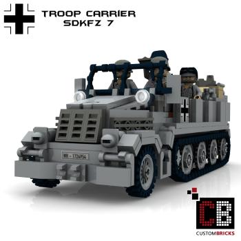 Custom WW2 SdKfz 7 - Truppentransporter