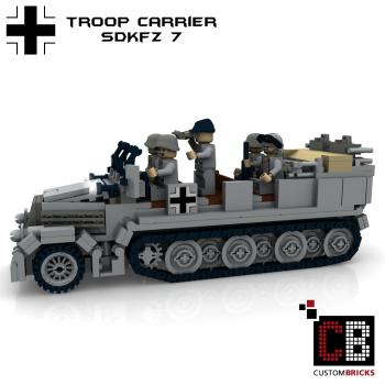 Custom WW2 SdKfz 7 - Truppentransporter