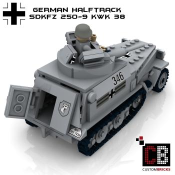 Custom WW2 SdKfz 250-9 with 20mm KwK - New Version