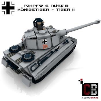 Custom WW2 Tank PzKpfw VI Ausf. B Königstiger