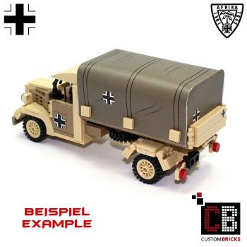 Custom WW2 Plane dark Tan mit Hoheitszeichen
