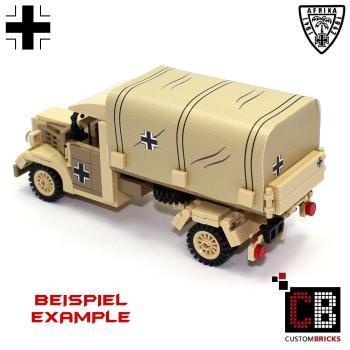Custom WW2 tarpaulin tan without emblem