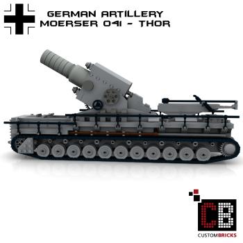 Custom WW2 Mörser Karl Gerät 041 - Thor