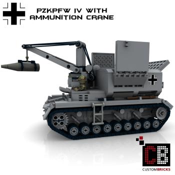 Custom WW2 Tank 4 ammunition crane